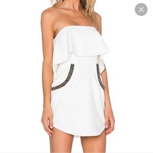 NBD strapless dress